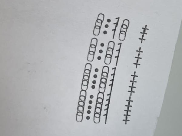 Printed lines of text overlapping due to the paper feeder slipping